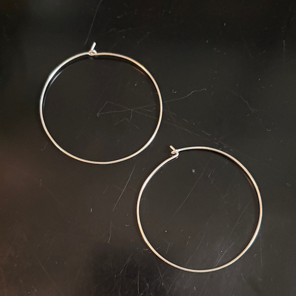 Sterling Silver Hoop Earrings